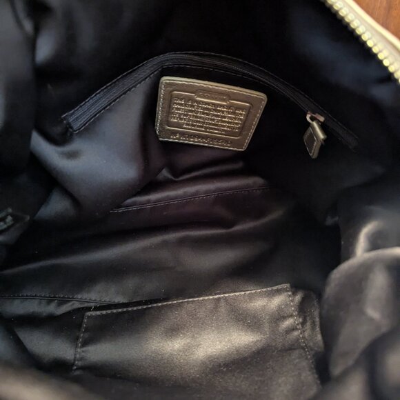 Coach Horse & Carriage Ashley Gold/beige Purse F15540 - Picture 11 of 12